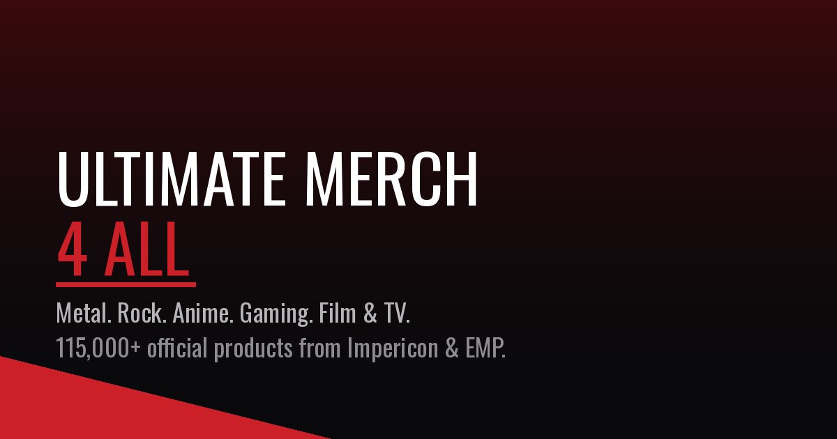 Band T-Shirts & Hoodies | Metal, Anime, Film & TV Merch