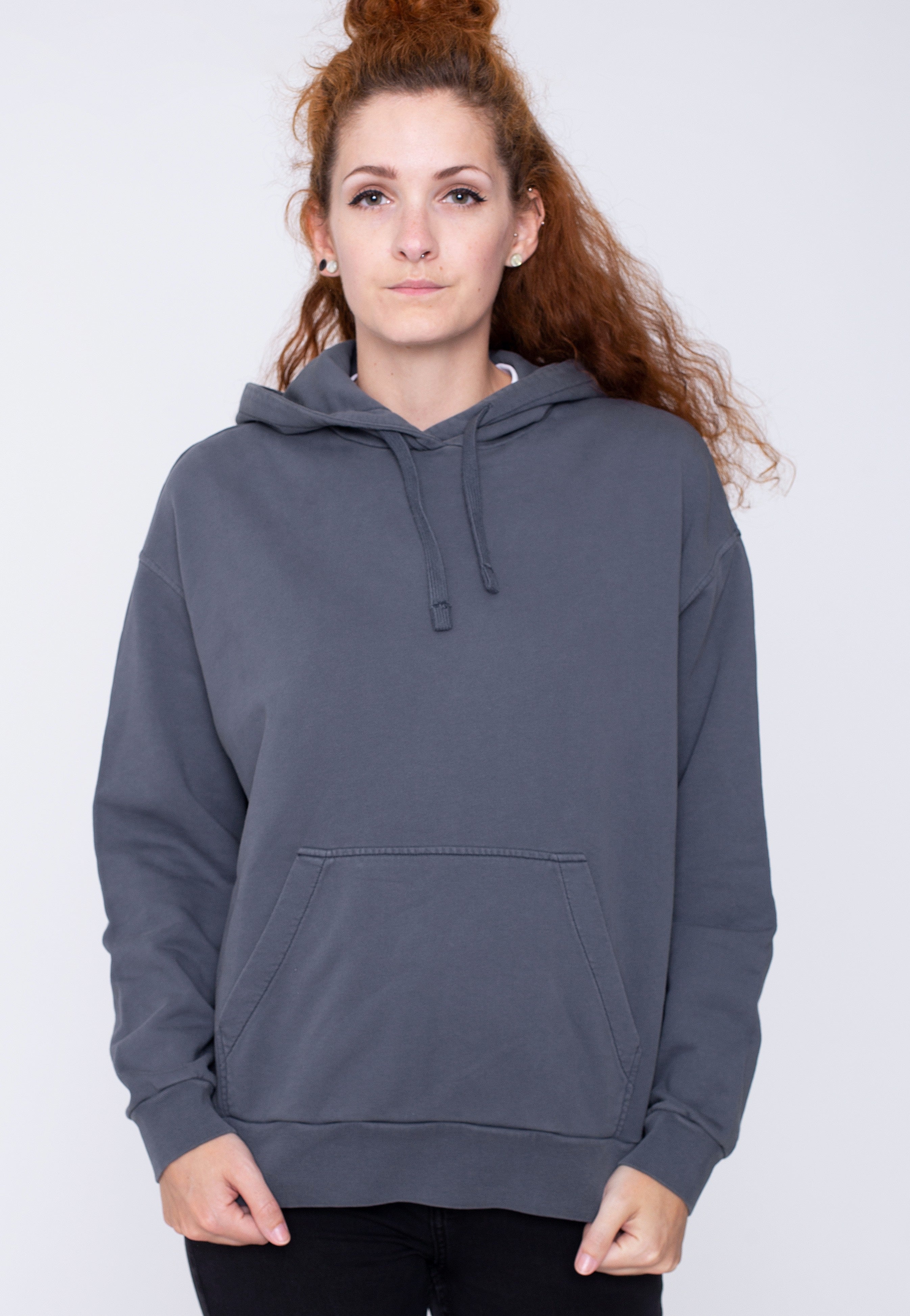 Armedangels - Anjanaa Earthcolors Natural Indigo - Hoodie - blue - XS - 80% Cotton, 20% Polyester,Sweat