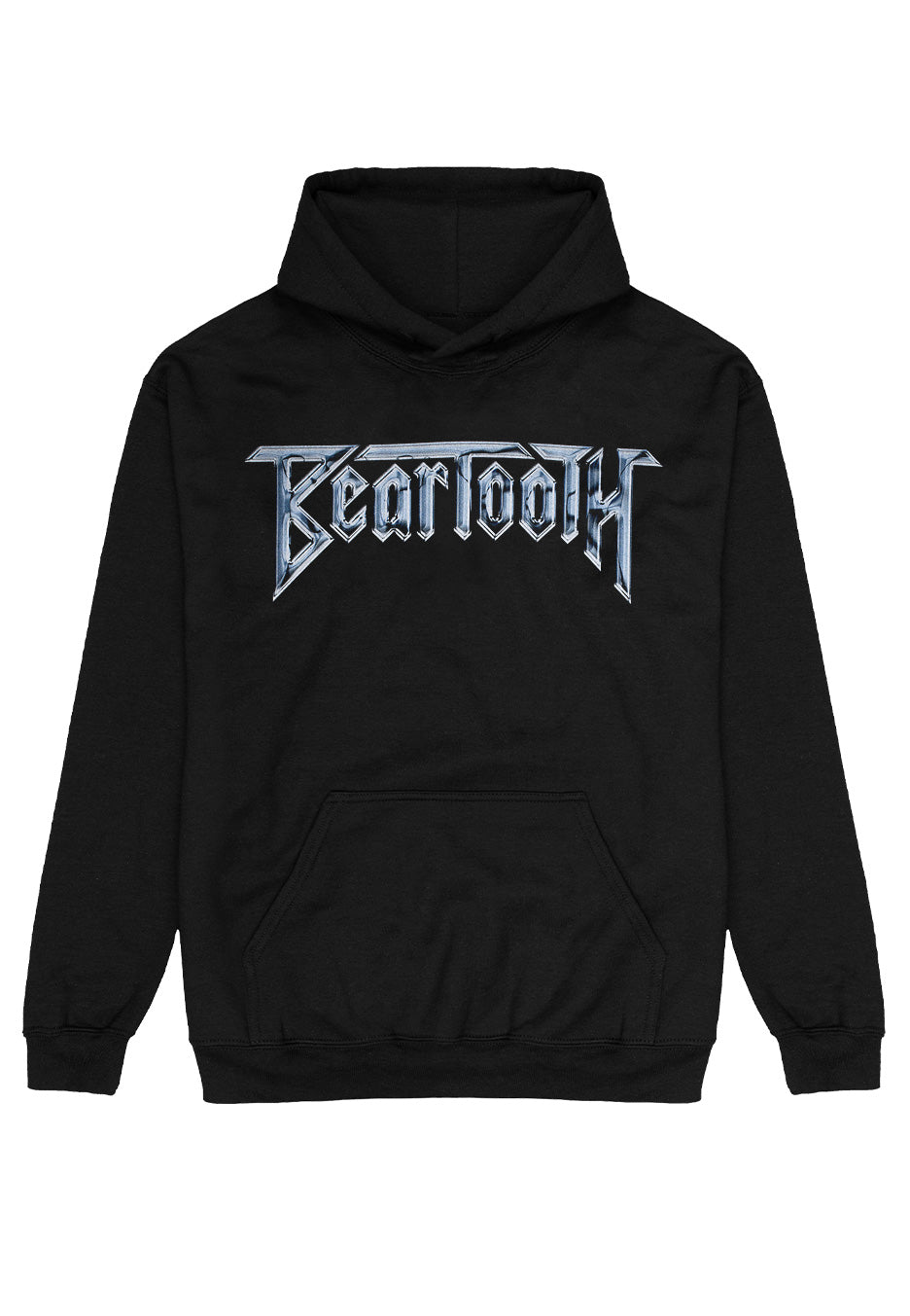 Beartooth - Chrome Logo - Hoodie - black - S - 50% Cotton, 50% Polyester,Sweat
