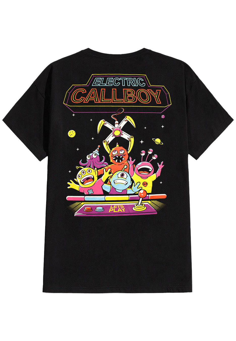 Electric Callboy - Let´s Play - T-Shirt - black - XXL - 100% Cotton,Jersey