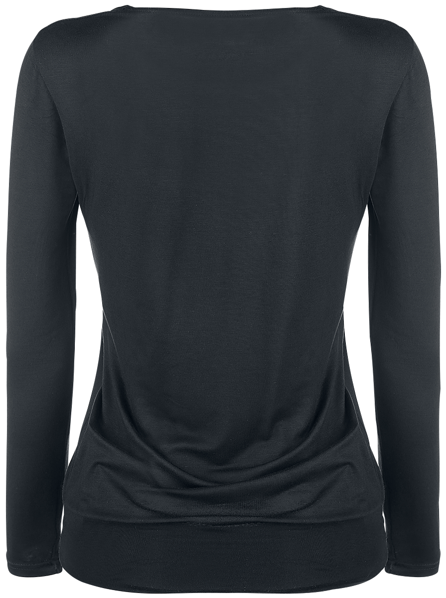 Black Premium by EMP Frail Shirt Long-sleeve Shirt black - Image 3