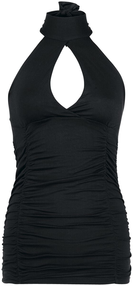 Forplay Turn up Halternecks black - Image 2