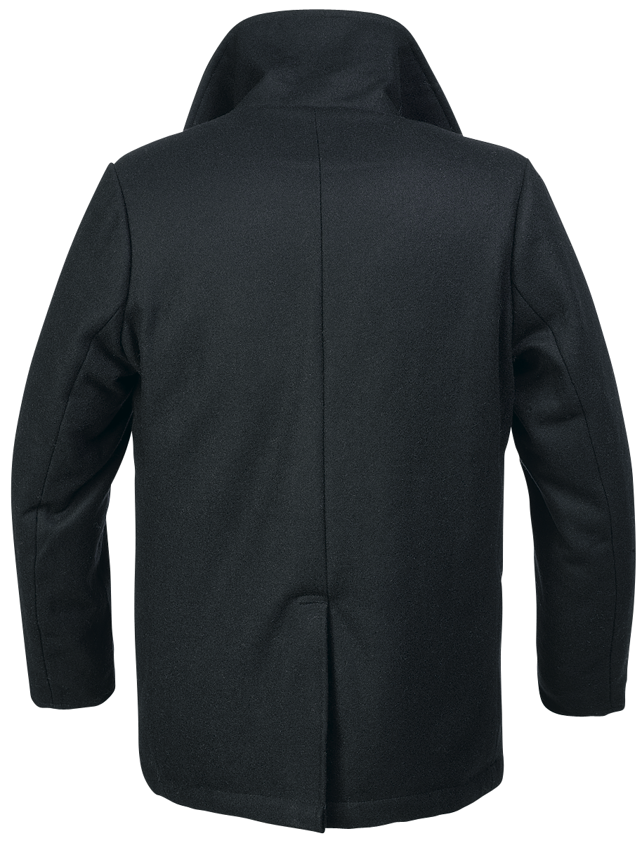 Brandit Pea Coat Uniform Jacket black - Image 3
