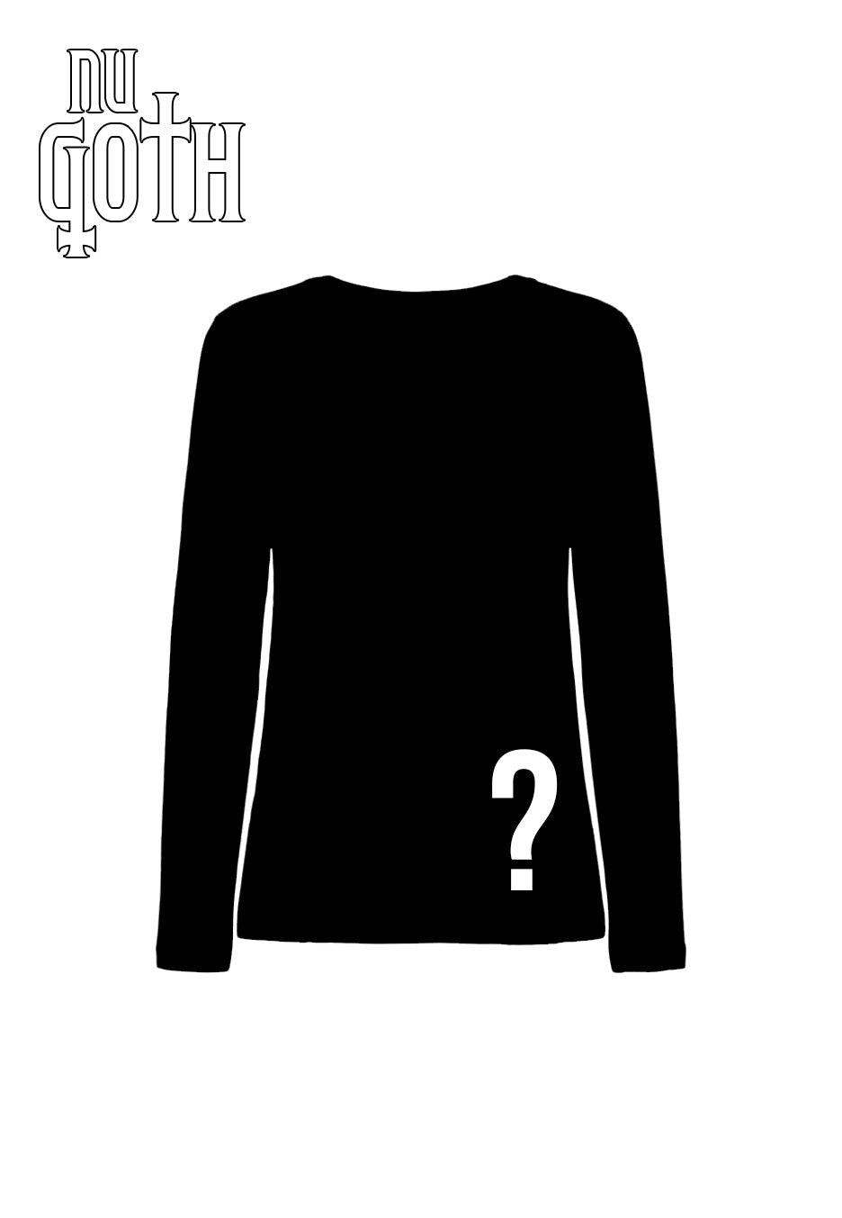 Nu Goth - Surprise - Girly Longsleeve - black - XS - Jersey
