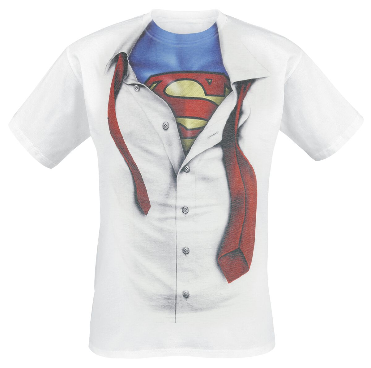Superman Clark Kent T-Shirt white - Image 2