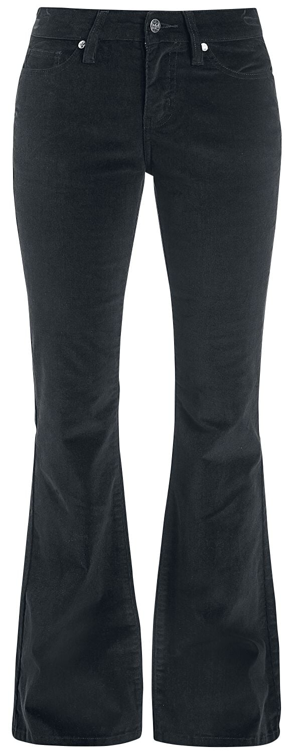 Black Premium by EMP Nicki Cloth Trousers black - Image 2