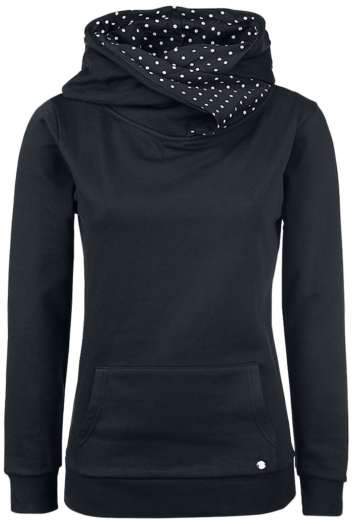 Pussy Deluxe Cross Over Dotty Hoodie black - Image 2