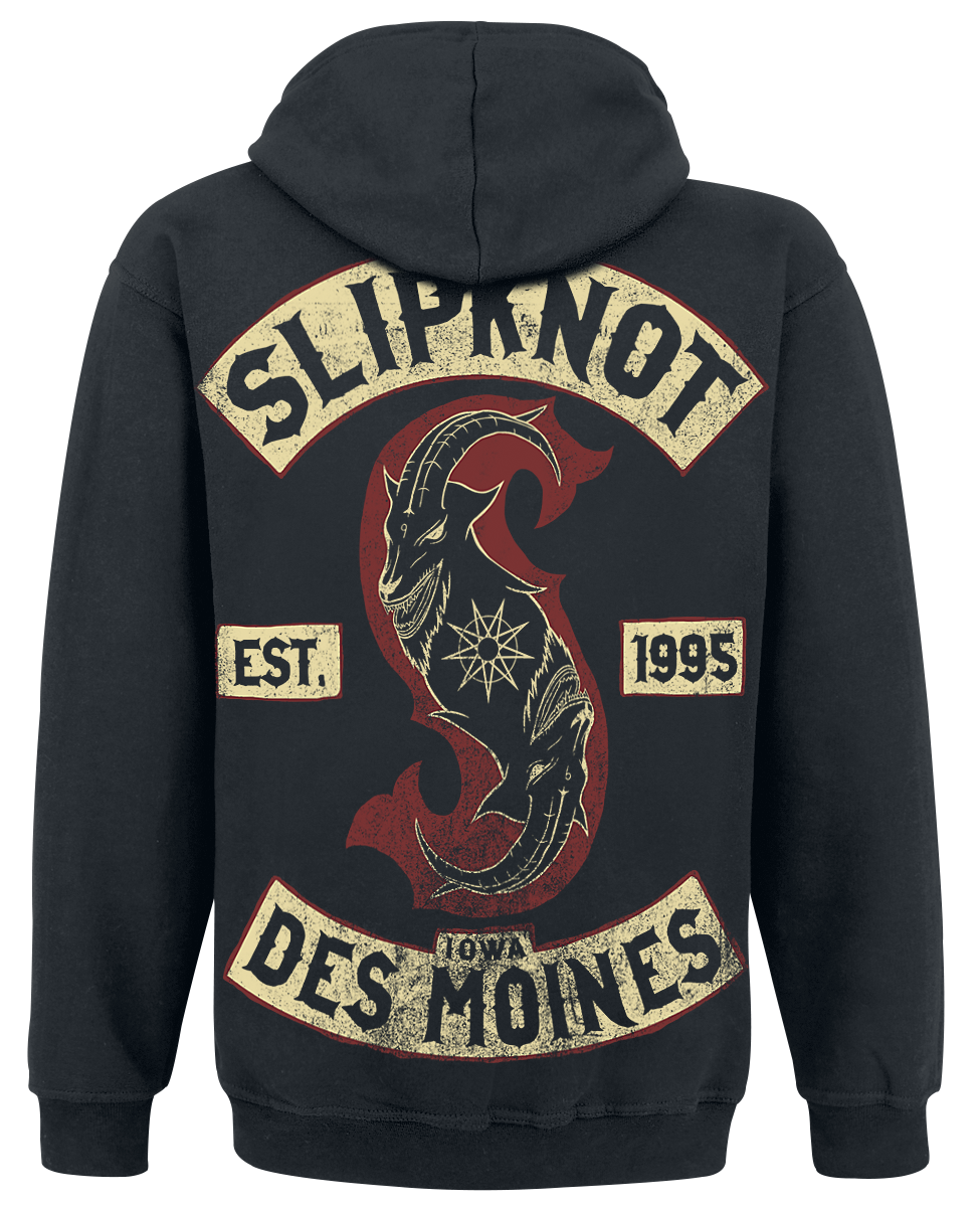 Slipknot Iowa Des Moines Hoodie black - Image 3