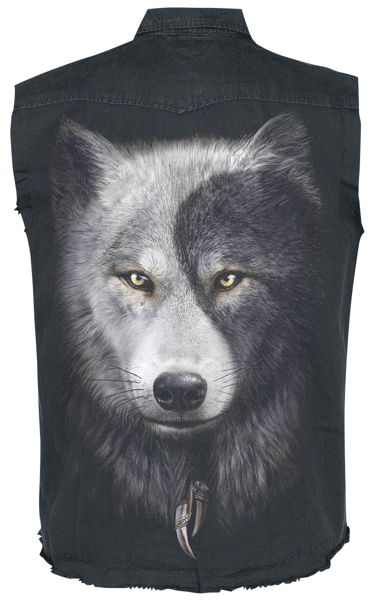 Spiral Wolf Chi Short-sleeved Shirt black - Image 3