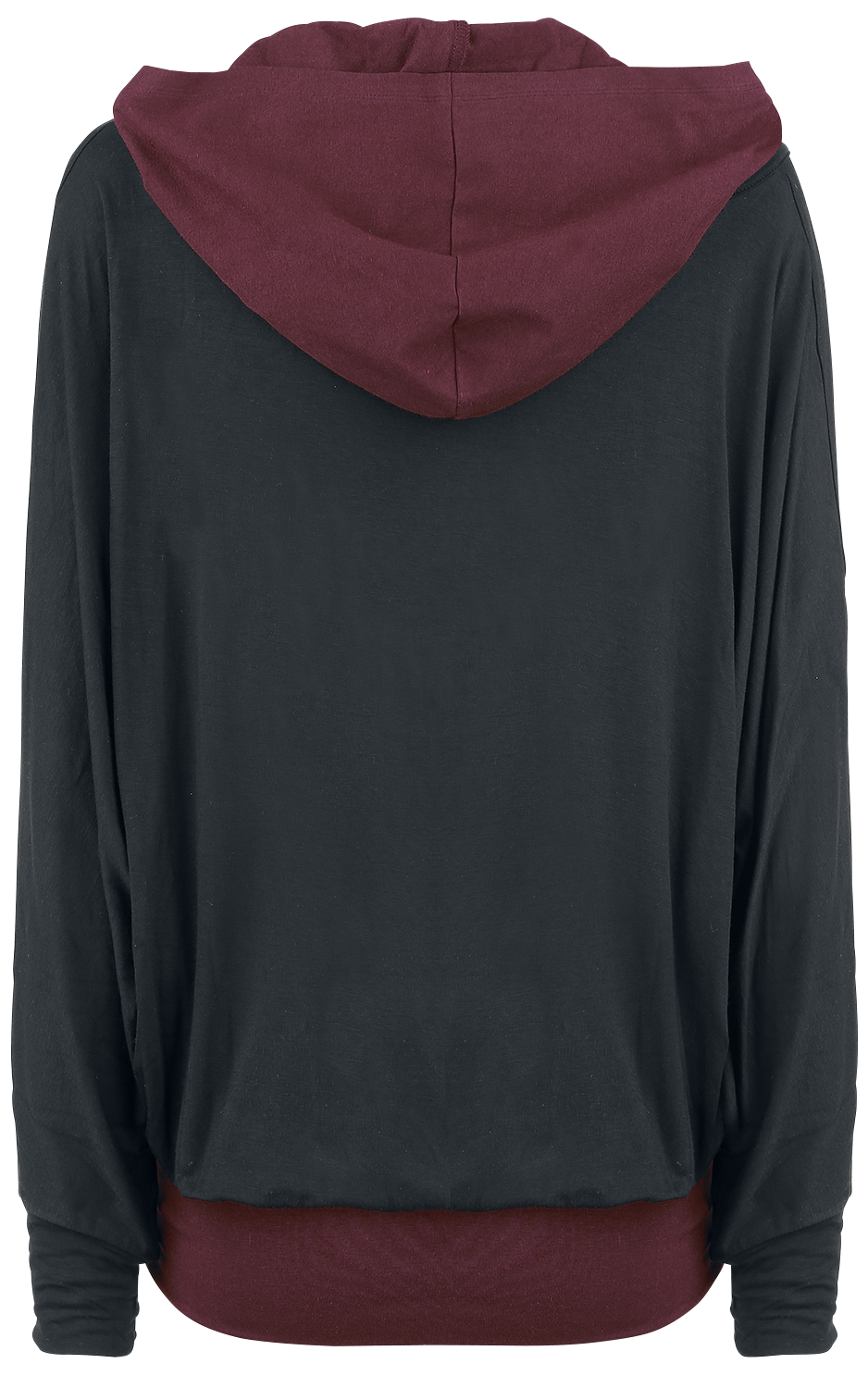 Black Premium by EMP Get Loose Long-sleeve Shirt black bordeaux - Image 3