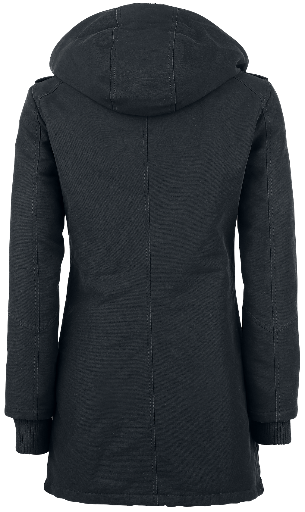 RED by EMP Ladies Parka Winter Jacket black - Image 3