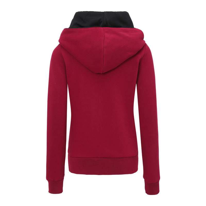 Forplay Pentagram Hoodie burgundy - Image 3