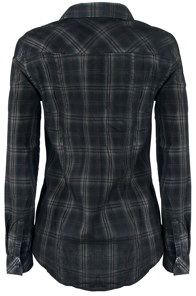 Black Premium by EMP Cities In Dust Longsleeve blue grey - Image 3