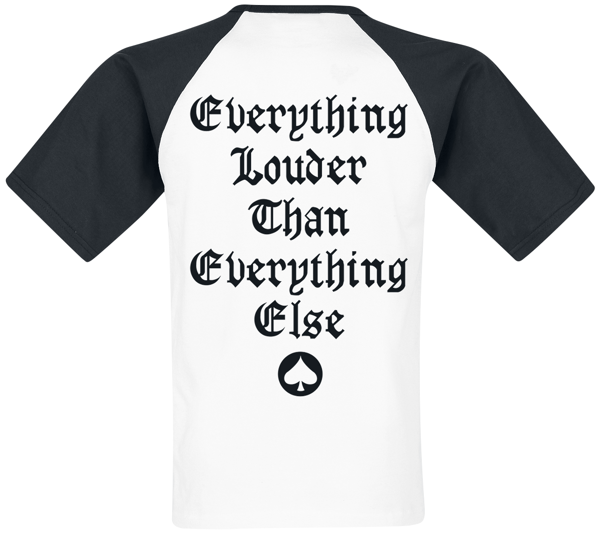 Motörhead Everything Louder T-Shirt white black - Image 3