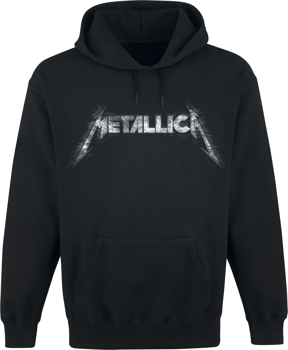 Metallica Spiked Logo Hoodie black - Image 2