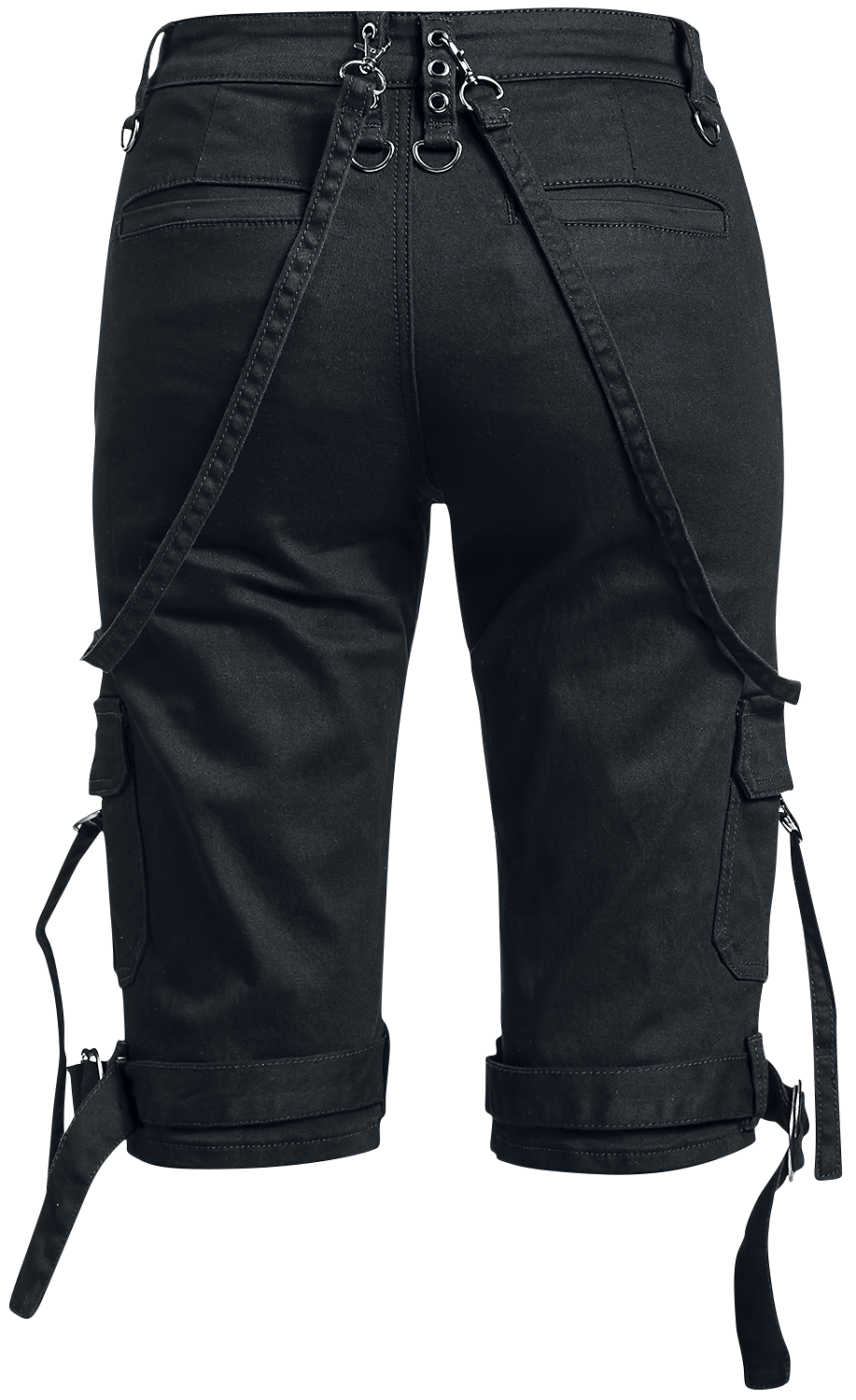 Gothicana by EMP Pandora's Box Shorts black - Image 3