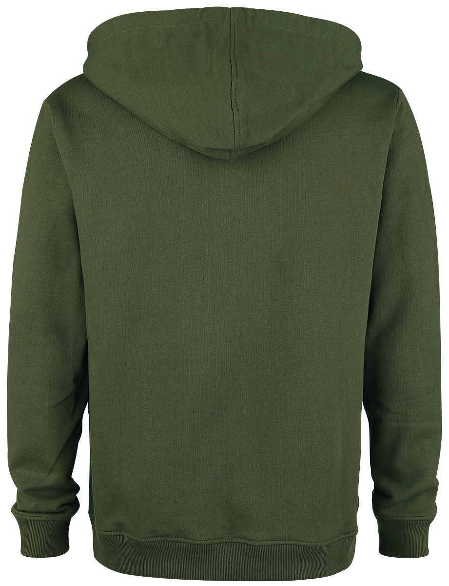 Black Premium by EMP Mask Of Sanity Hoodie Jacket olive - Image 3