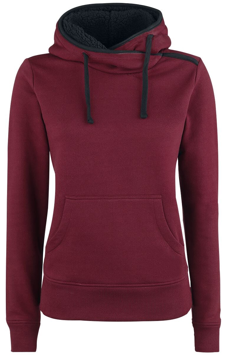 RED by EMP No Bravery Hoodie burgundy - Image 2