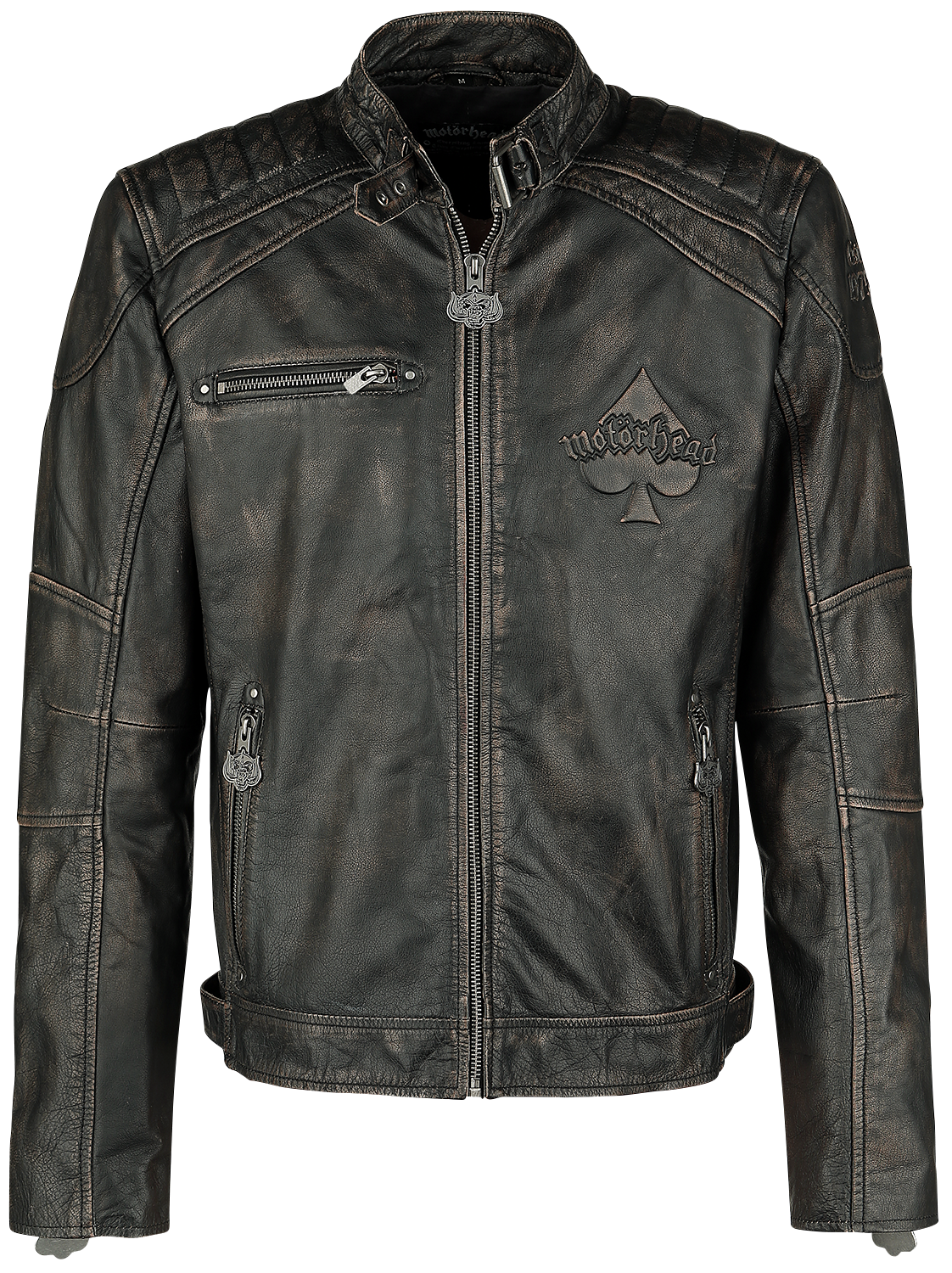Motörhead England Leather Jacket black - Image 3