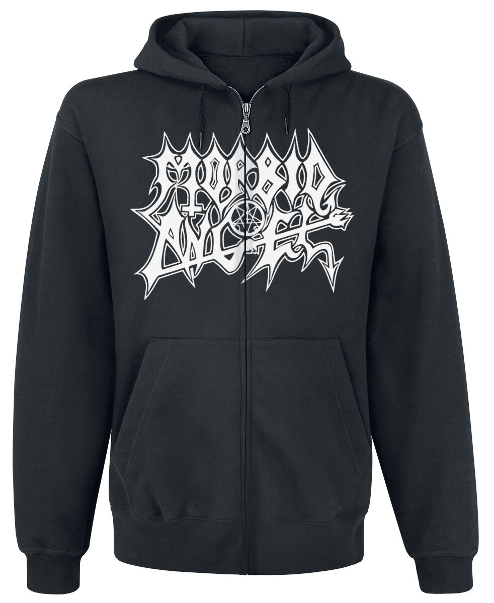 Morbid Angel Extreme Music Hoodie Jacket black - Image 2