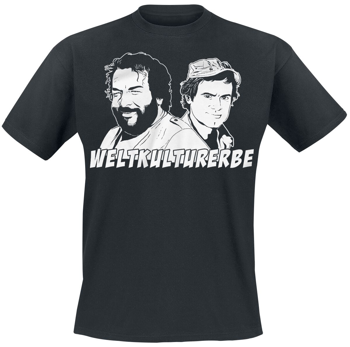 Bud Spencer Weltkulturerbe T-Shirt black - Image 2