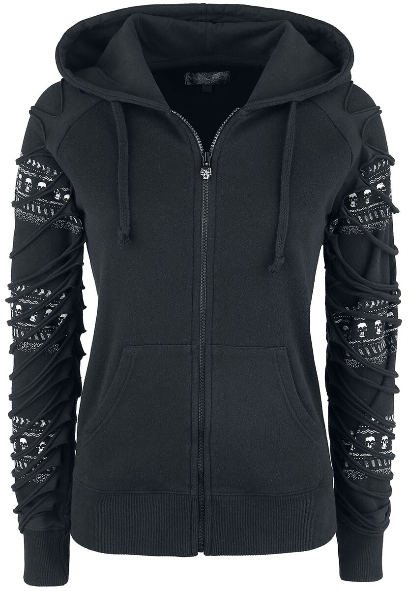 Rock Rebel by EMP Freaking Out Loud Hoodie Jacket black - Image 2