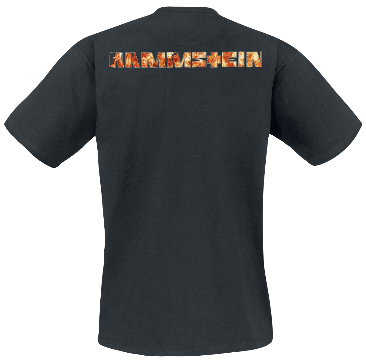 Rammstein Lava Logo T-Shirt black - Image 3