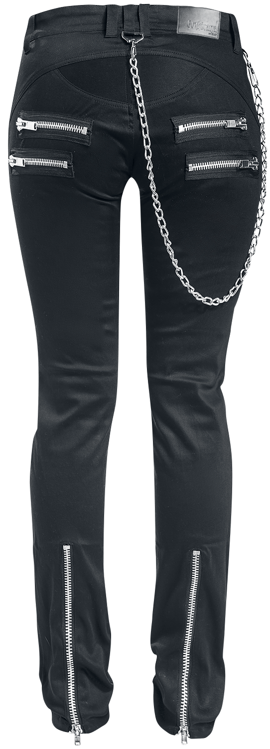 Gothicana by EMP Skarlett Jeans black - Image 3