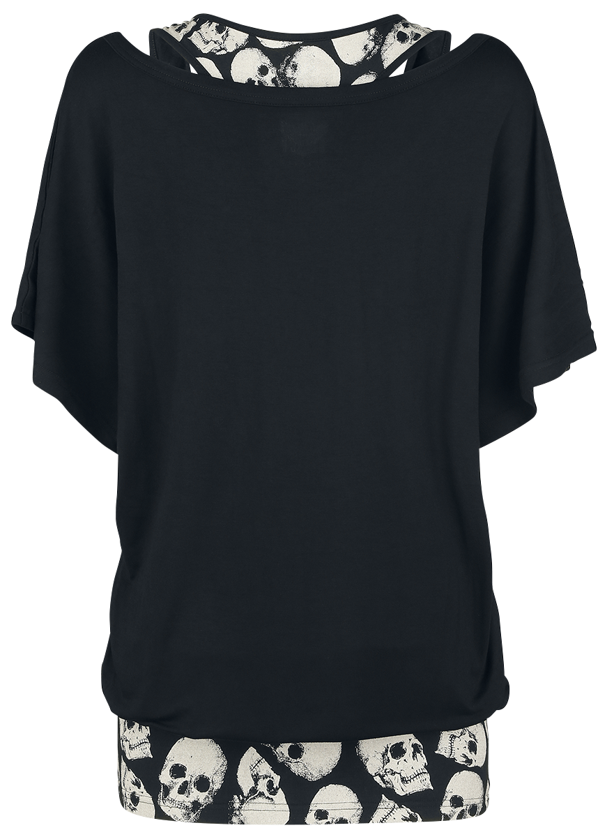 Black Premium by EMP When The Heart Rules The Mind T-Shirt black - Image 3