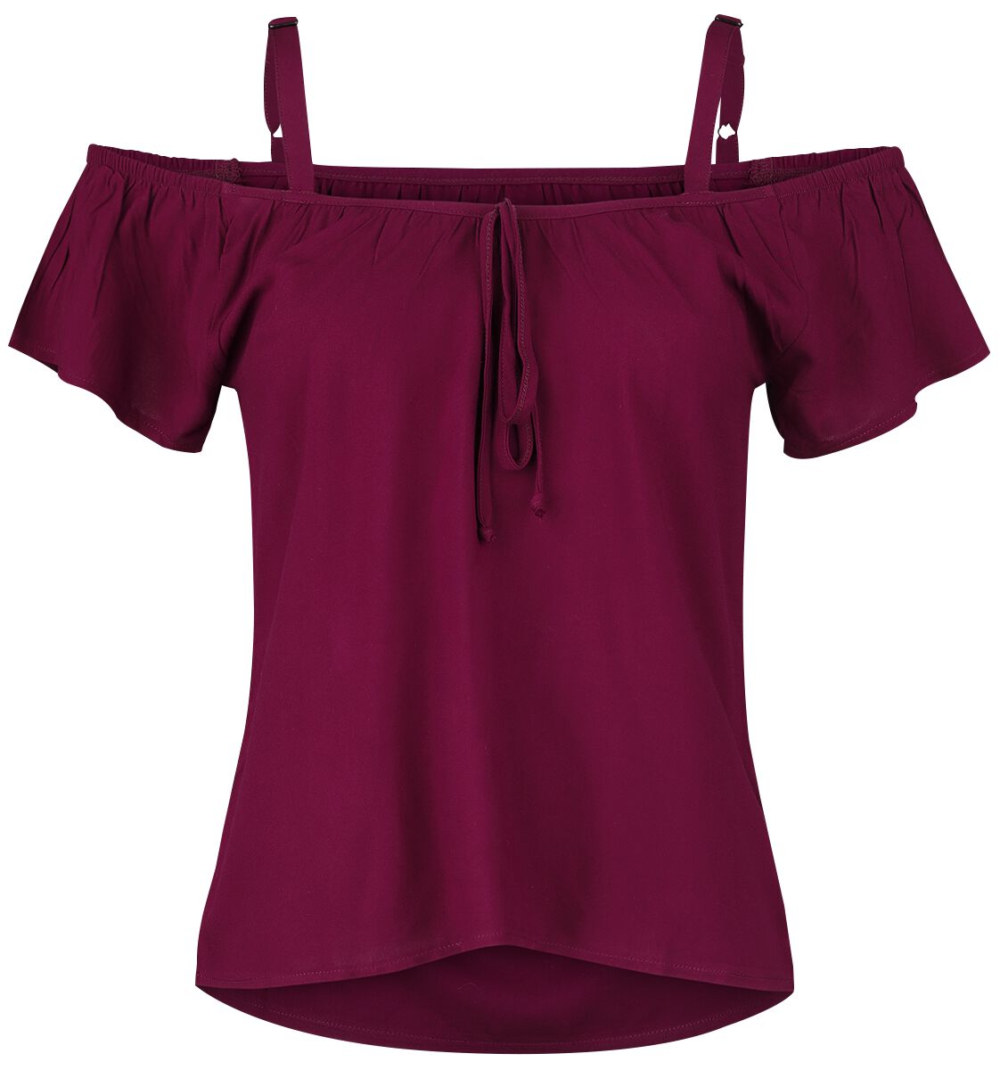 RED by EMP Hang On Loose T-Shirt burgundy - Image 2