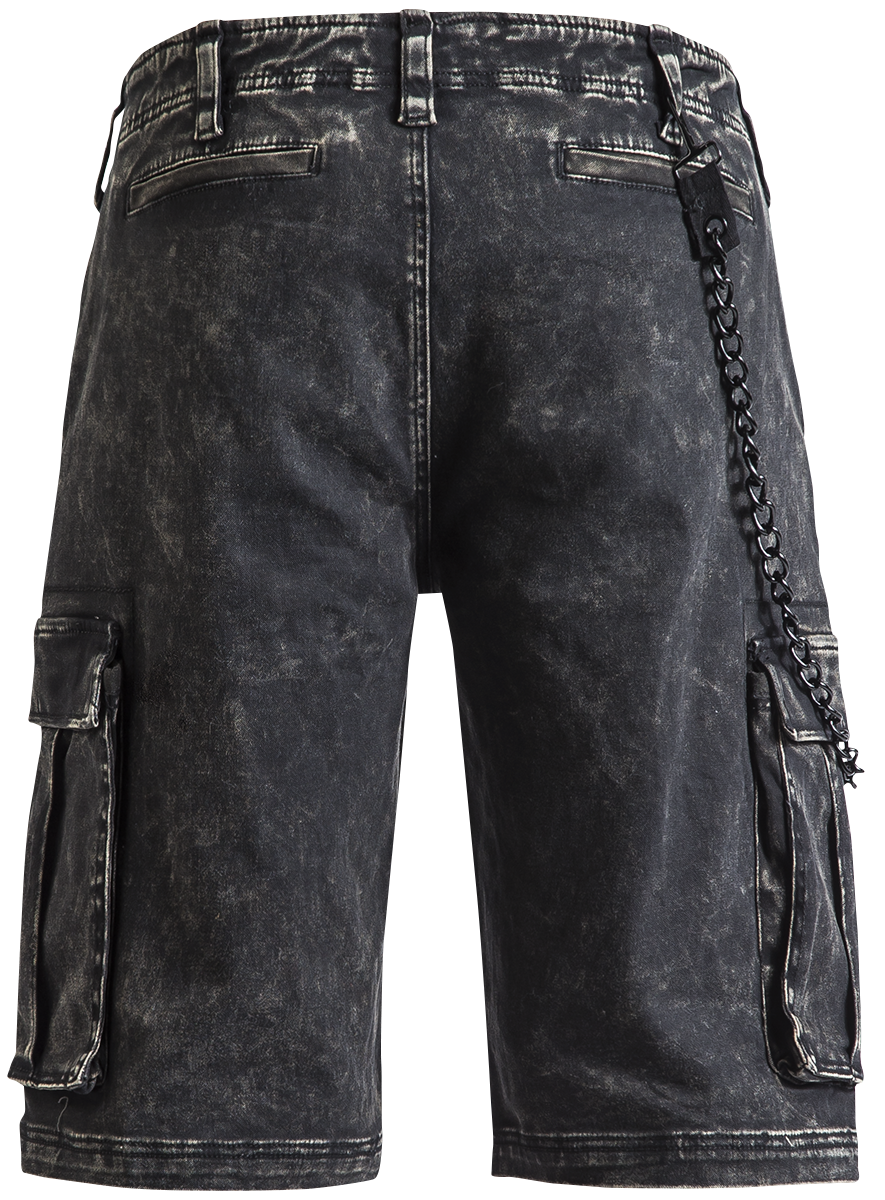 Rock Rebel by EMP Garageland Shorts black - Image 3