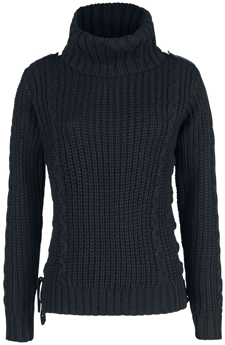 Black Premium by EMP Yertle The Turtle Knit jumper black - Image 2