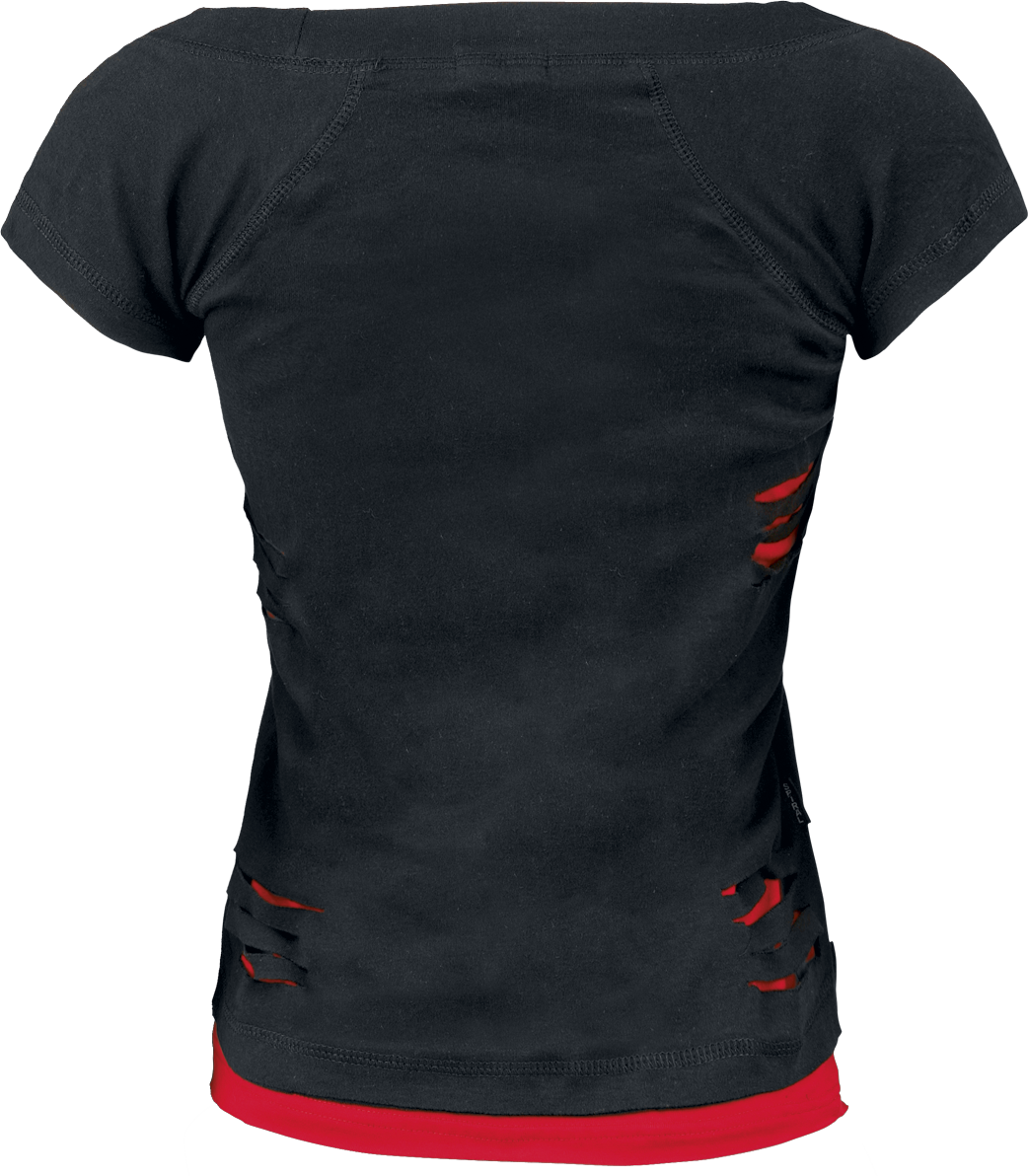 Five Finger Death Punch Assassin T-Shirt black red - Image 3