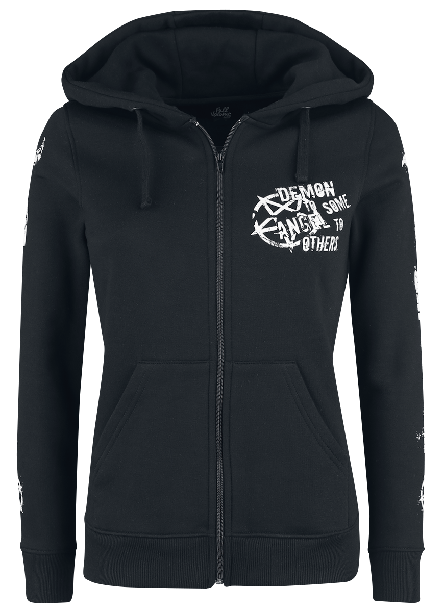 Gothicana by EMP Freaking Out Loud Hoodie Jacket black - Image 3