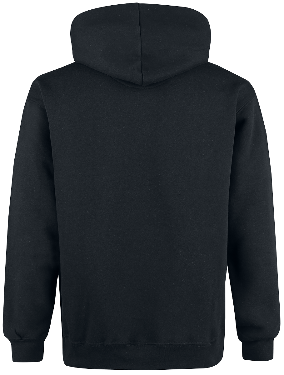 AC/DC In Rock We Trust Hoodie black red - Image 3