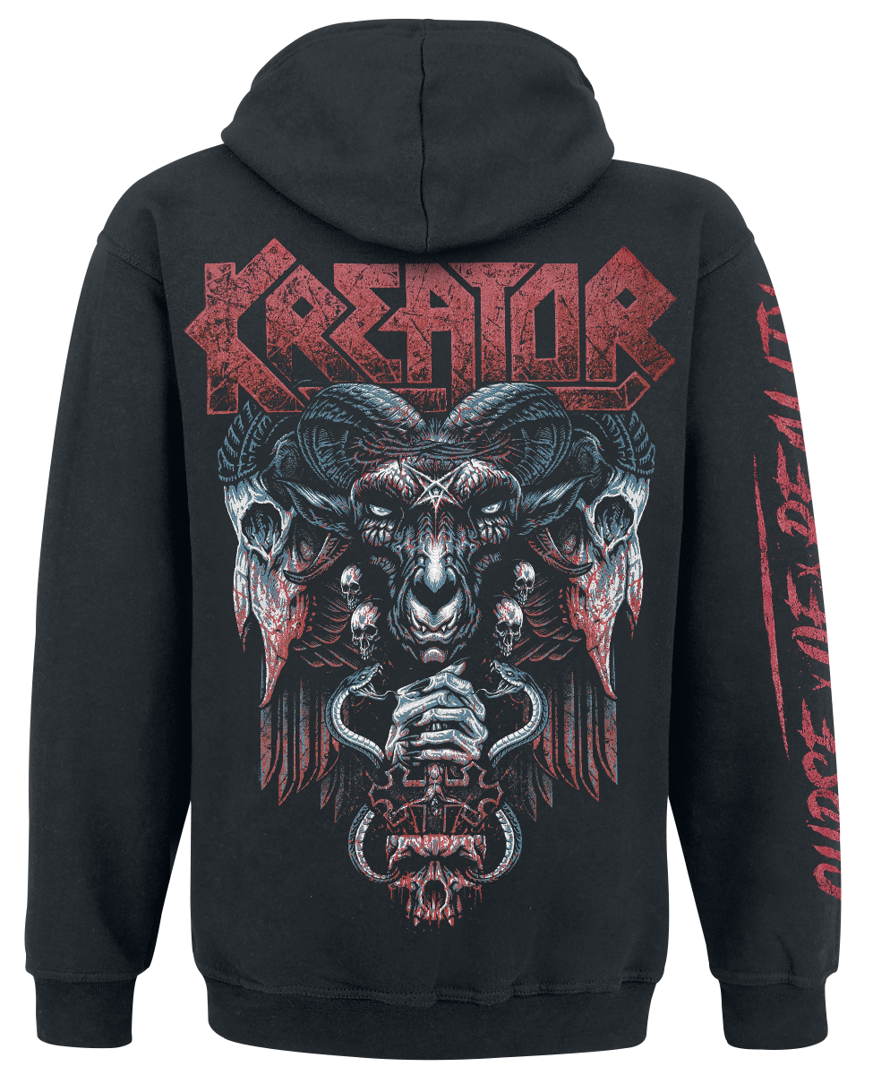 Kreator Curse of Reality Hoodie black - Image 3