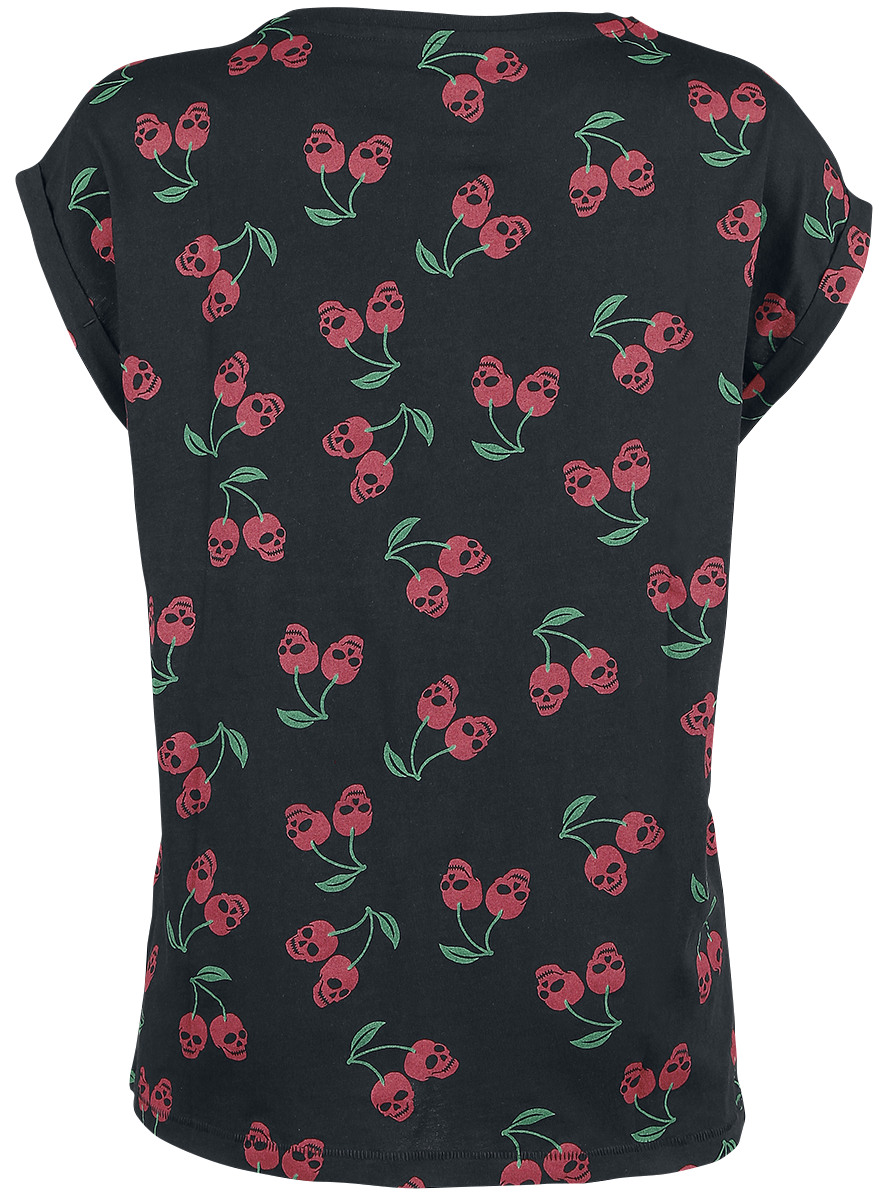 Rock Rebel by EMP Ladies Extended Shoulder Tee T-Shirt black - Image 3