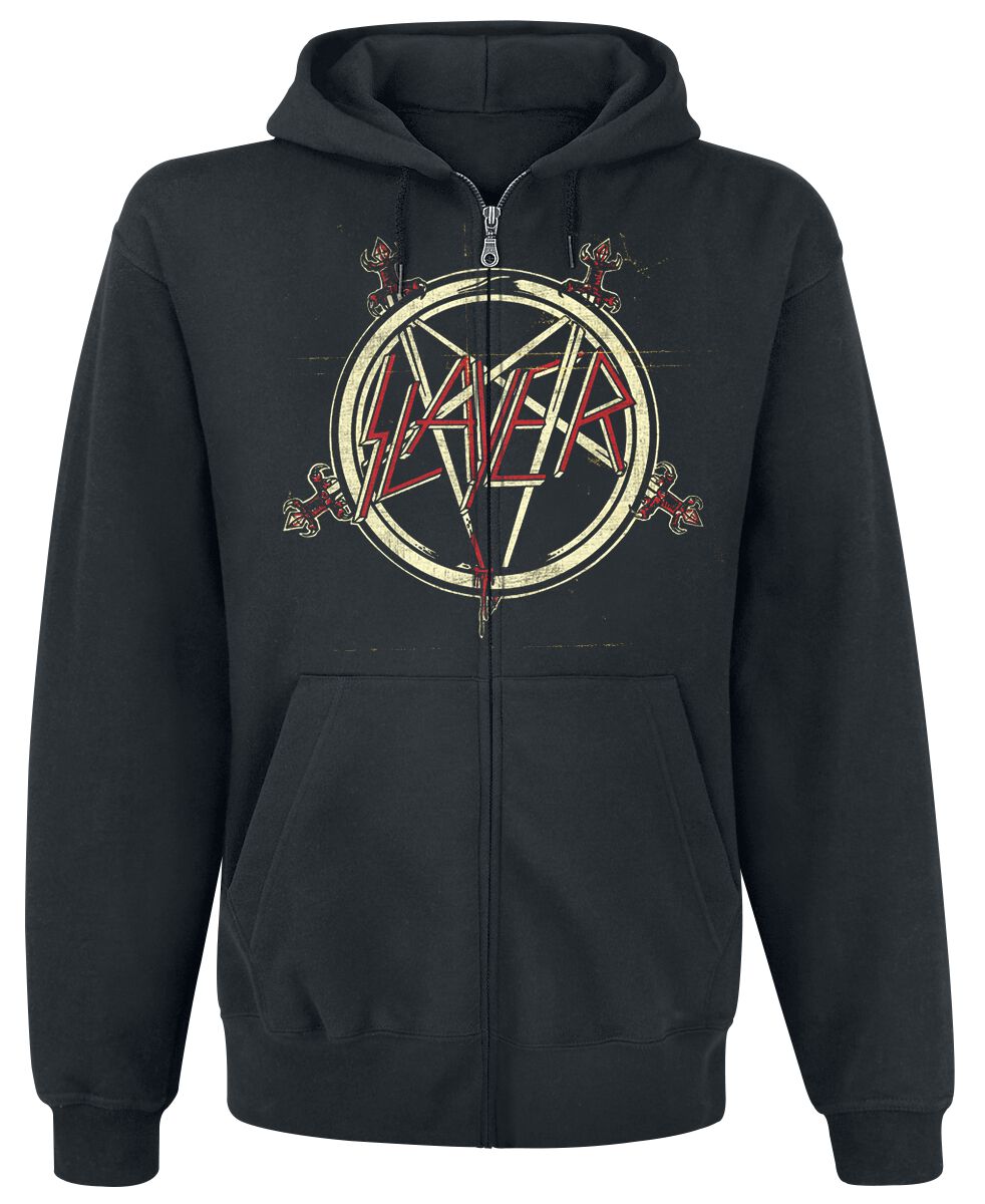 Slayer Haunting Hoodie Jacket black - Image 2