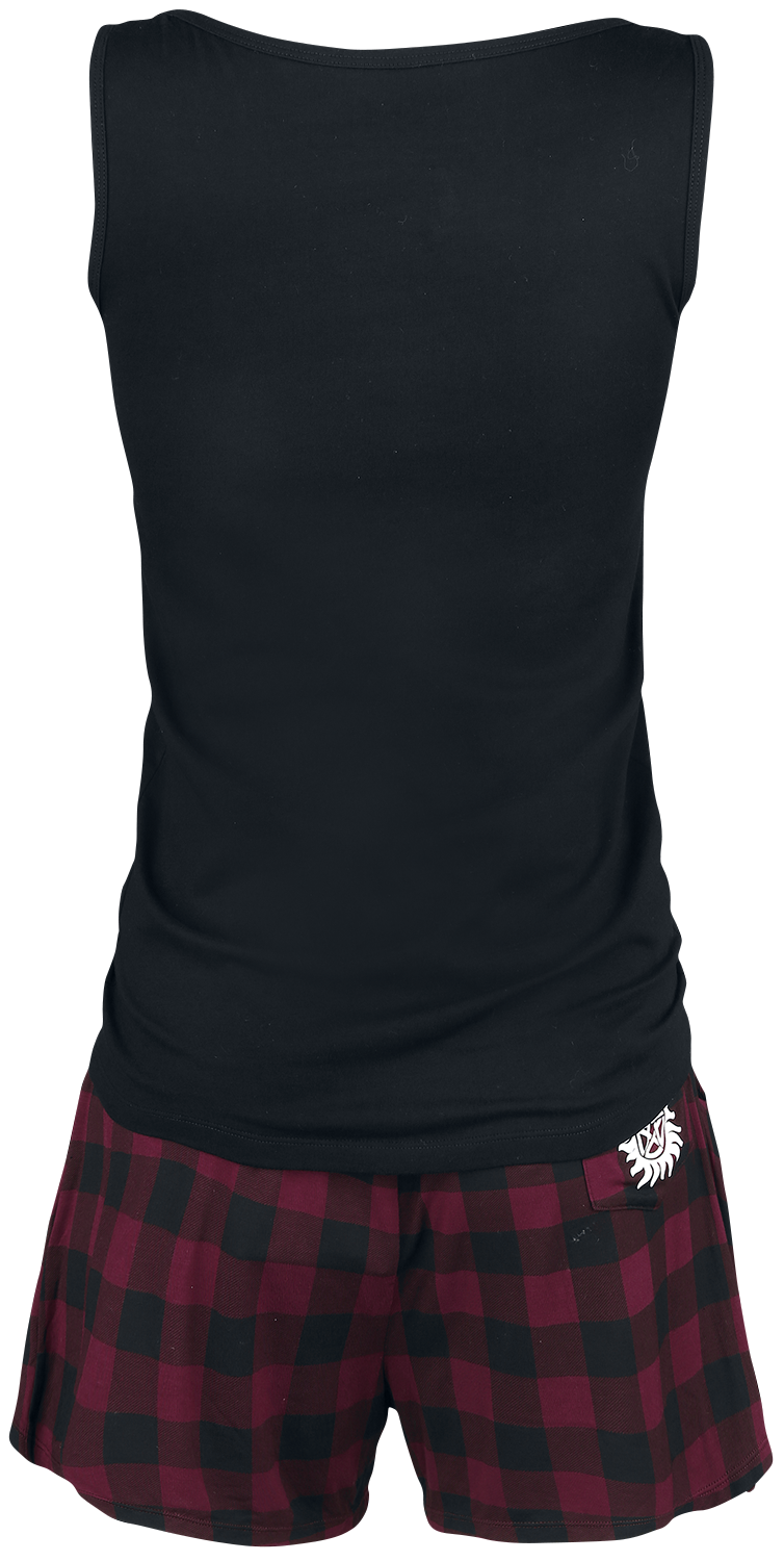 Supernatural Carry On Pyjama black red - Image 3