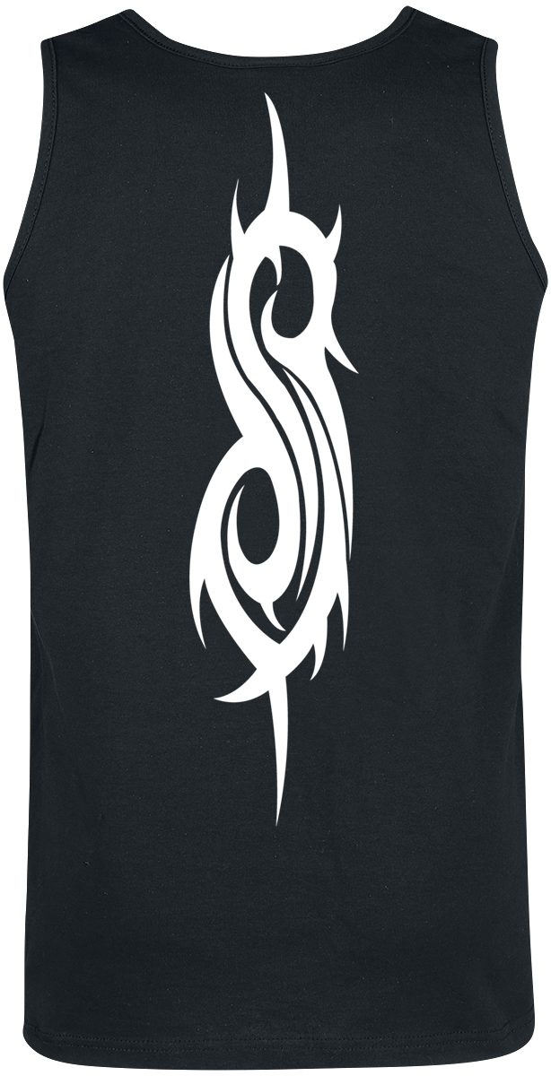 Slipknot White Logo Tanktop black - Image 3