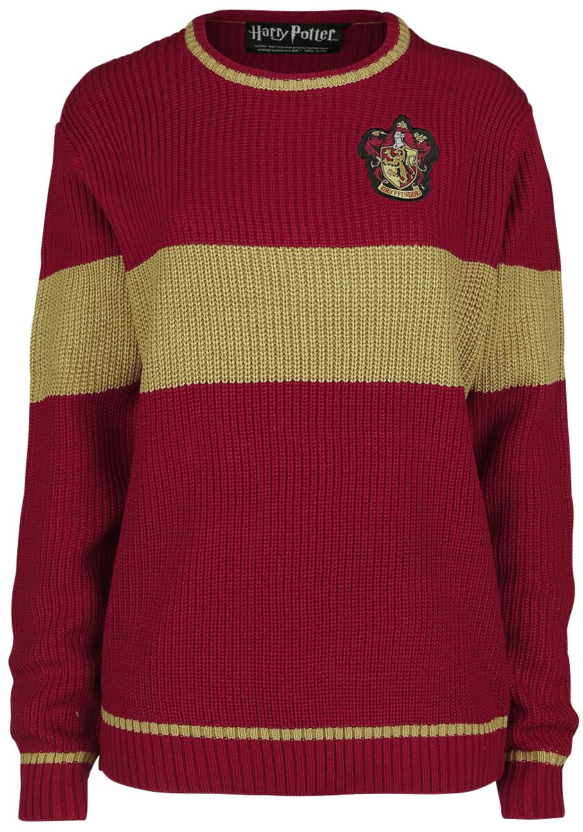 Harry Potter Gryffindor - Quidditch Knit jumper red yellow - Image 2