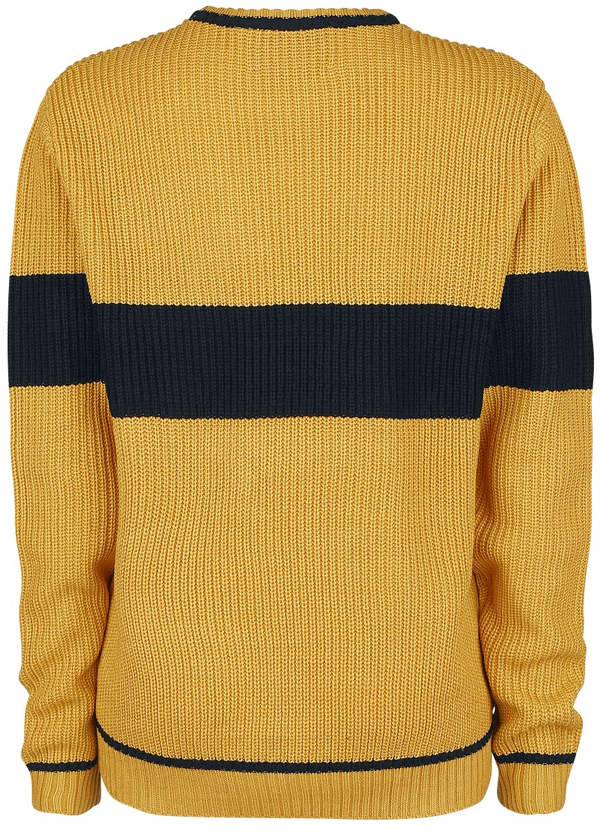 Harry Potter Hufflepuff - Quidditch Knit jumper yellow black - Image 3