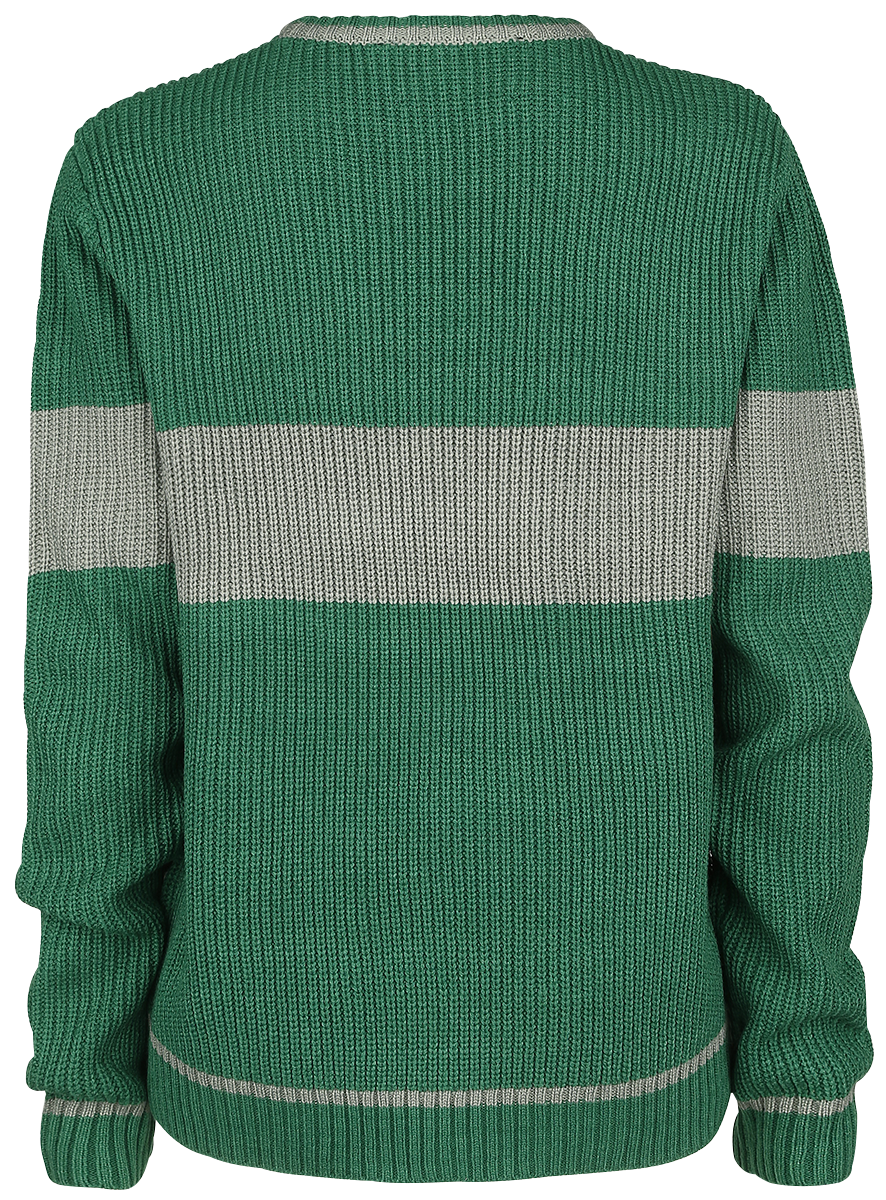 Harry Potter Slytherin - Quidditch Knit jumper green grey - Image 3