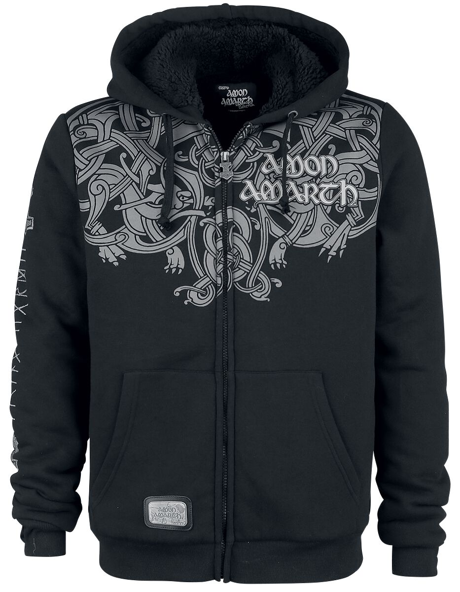 Amon Amarth EMP Signature Collection Hoodie Jacket black - Image 2