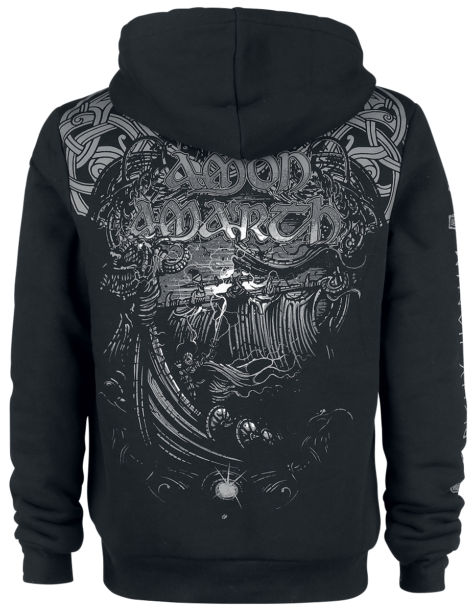 Amon Amarth EMP Signature Collection Hoodie Jacket black - Image 3