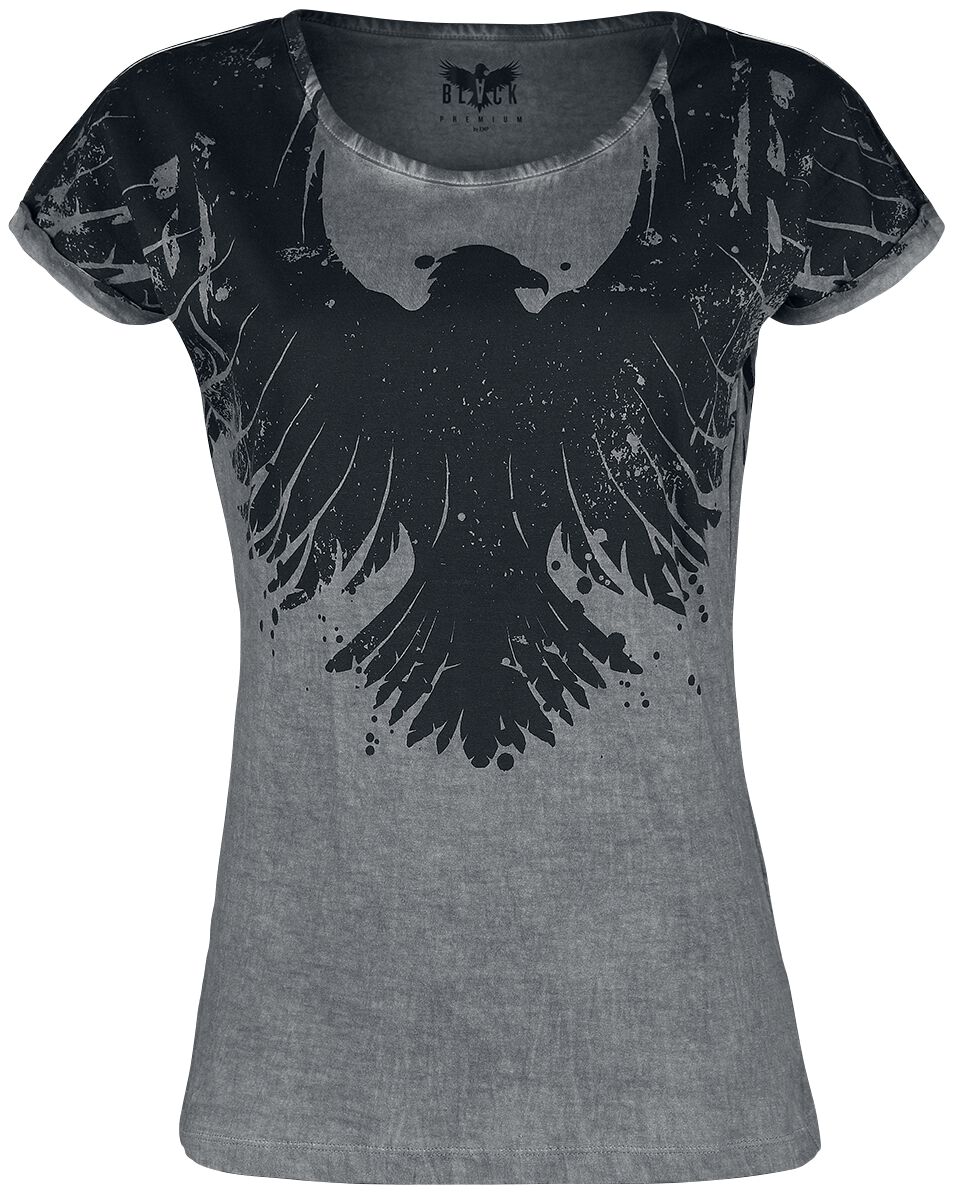 Black Premium by EMP Dare To Be Different T-Shirt grey - Image 2