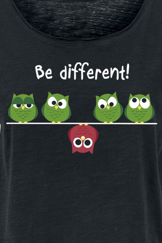 Be Different! T-Shirt black - Image 3