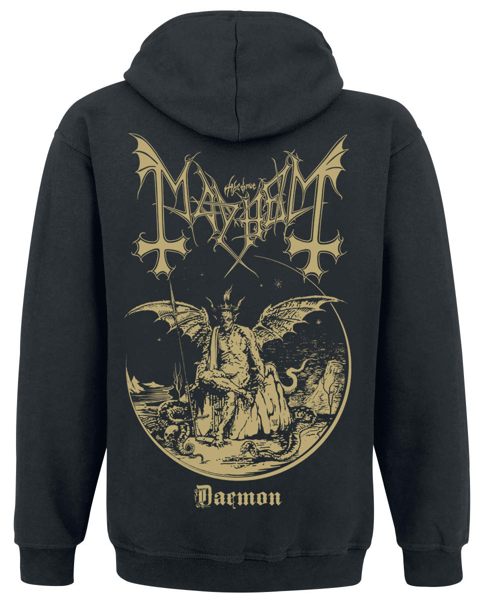 Mayhem Daemon Hoodie Jacket black - Image 3