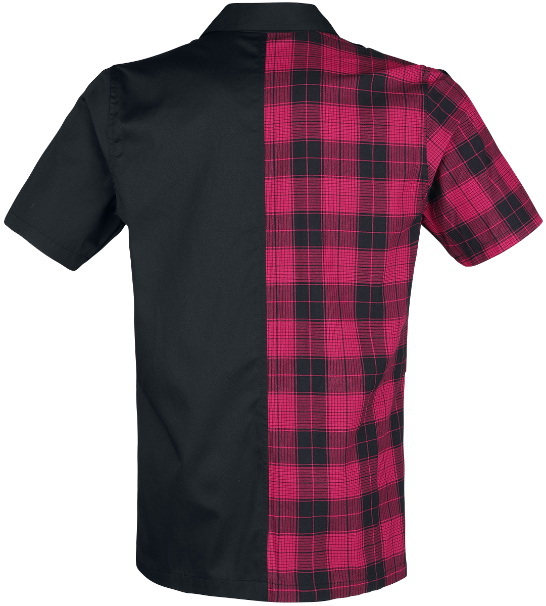 Jawbreaker Split Shirt Short-sleeved Shirt black red - Image 3
