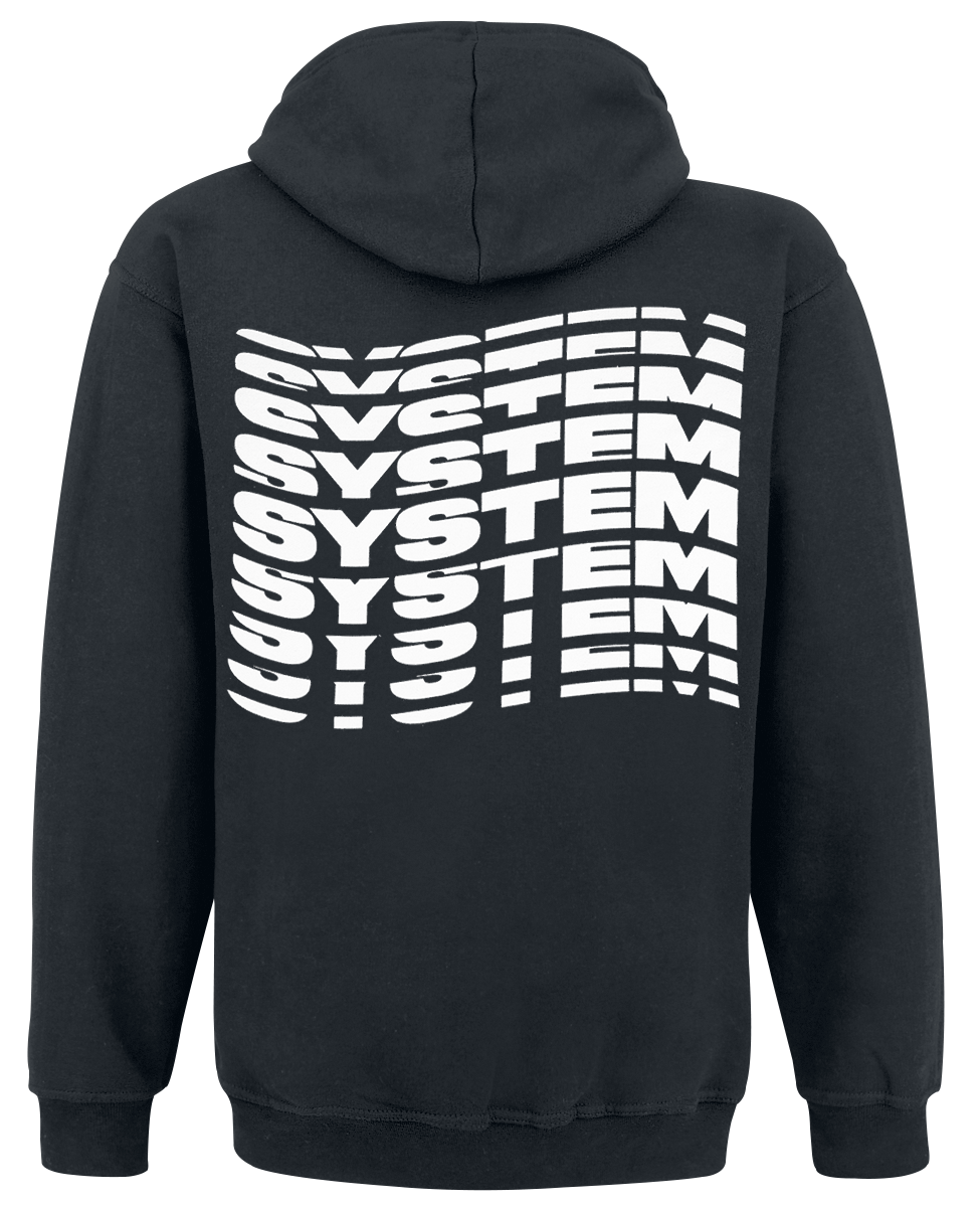System Of A Down System Waves Hoodie black - Image 3